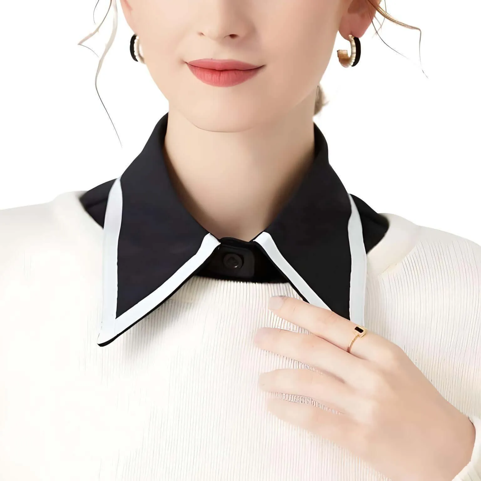 1pc Fake Collar - Detachable Shirt Collar For Women In 53 Styles!