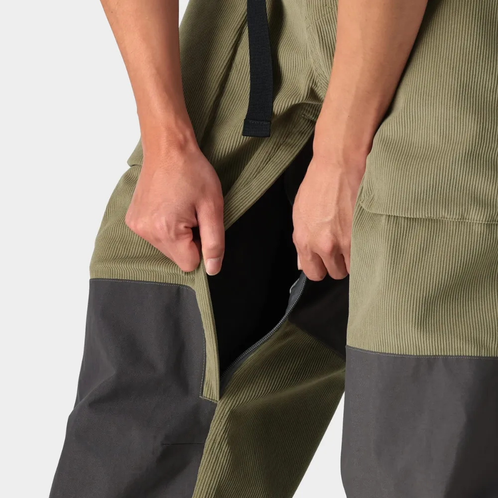 2.5L Ghost Pants Sage Corduroy Colorblock