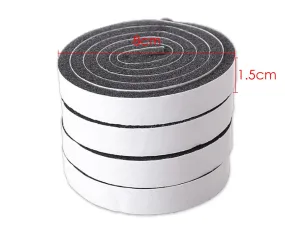 3.3 Inch Weather Stripping Window Foam 4 Pieces Seal Strips