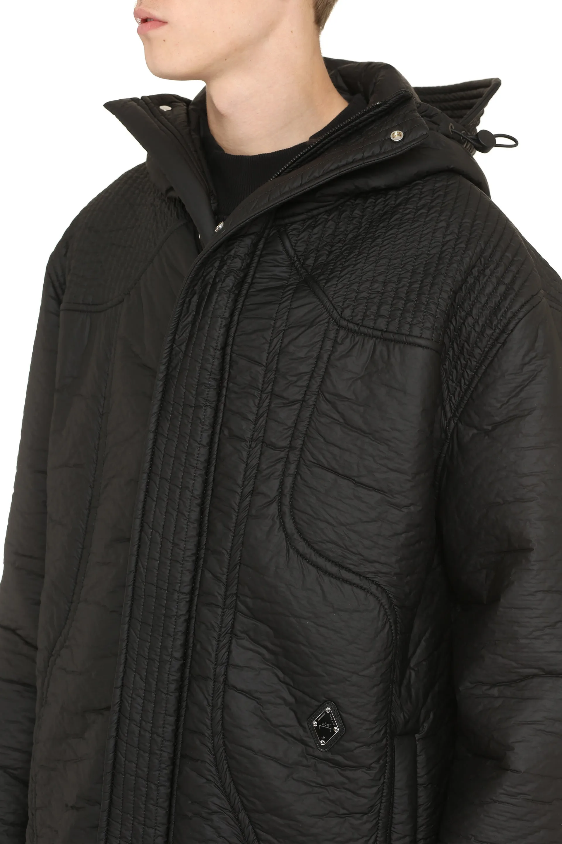 A-Cold-Wall* Logo Plaque Hooded Parka