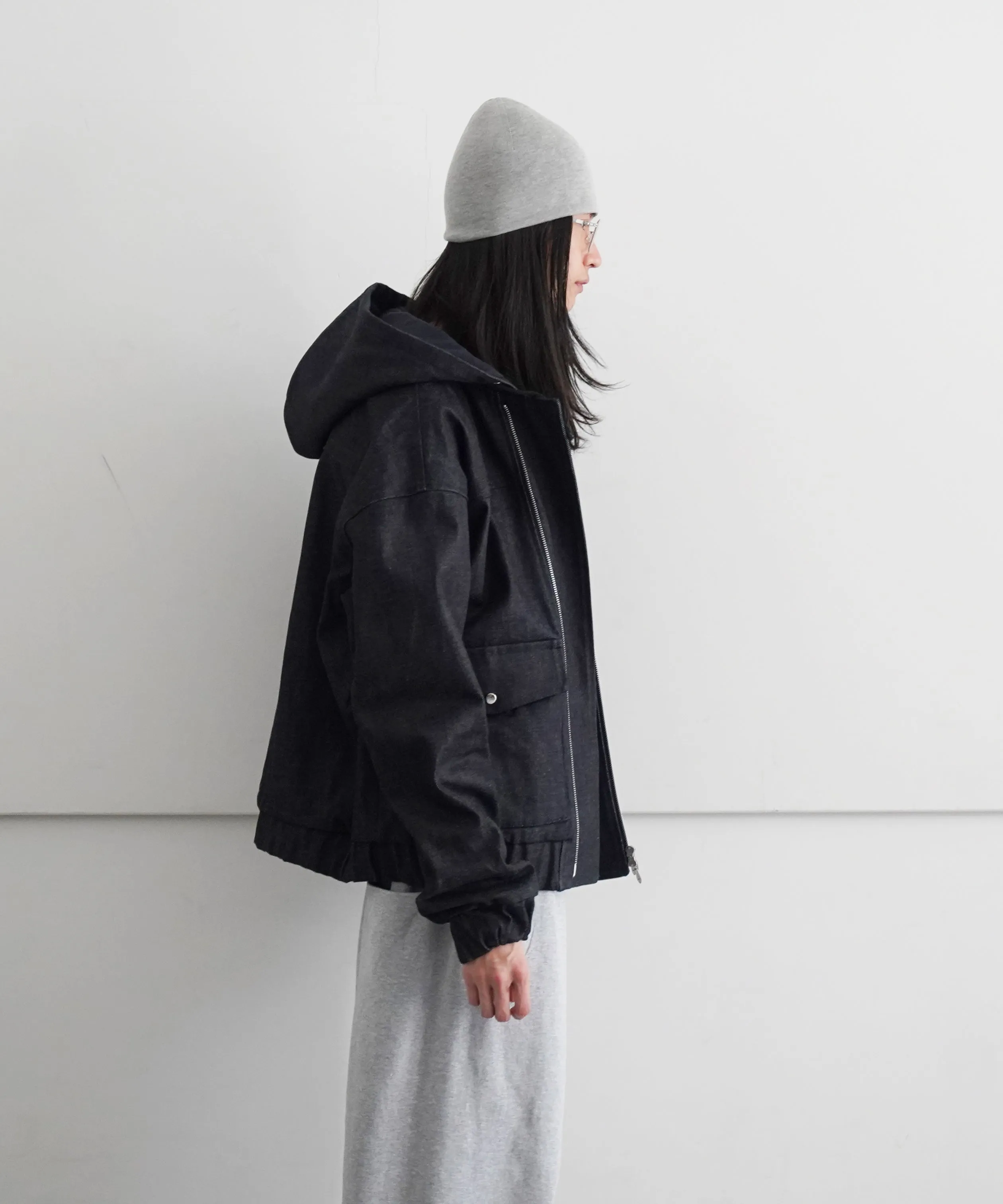 ABELIA EDOWARD GOUCHA RIVER PARKA "INDIGO"