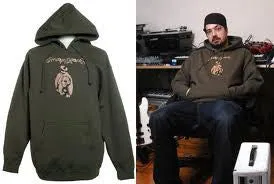 Aesop Rock - Bear Men's Hoodie, Olive