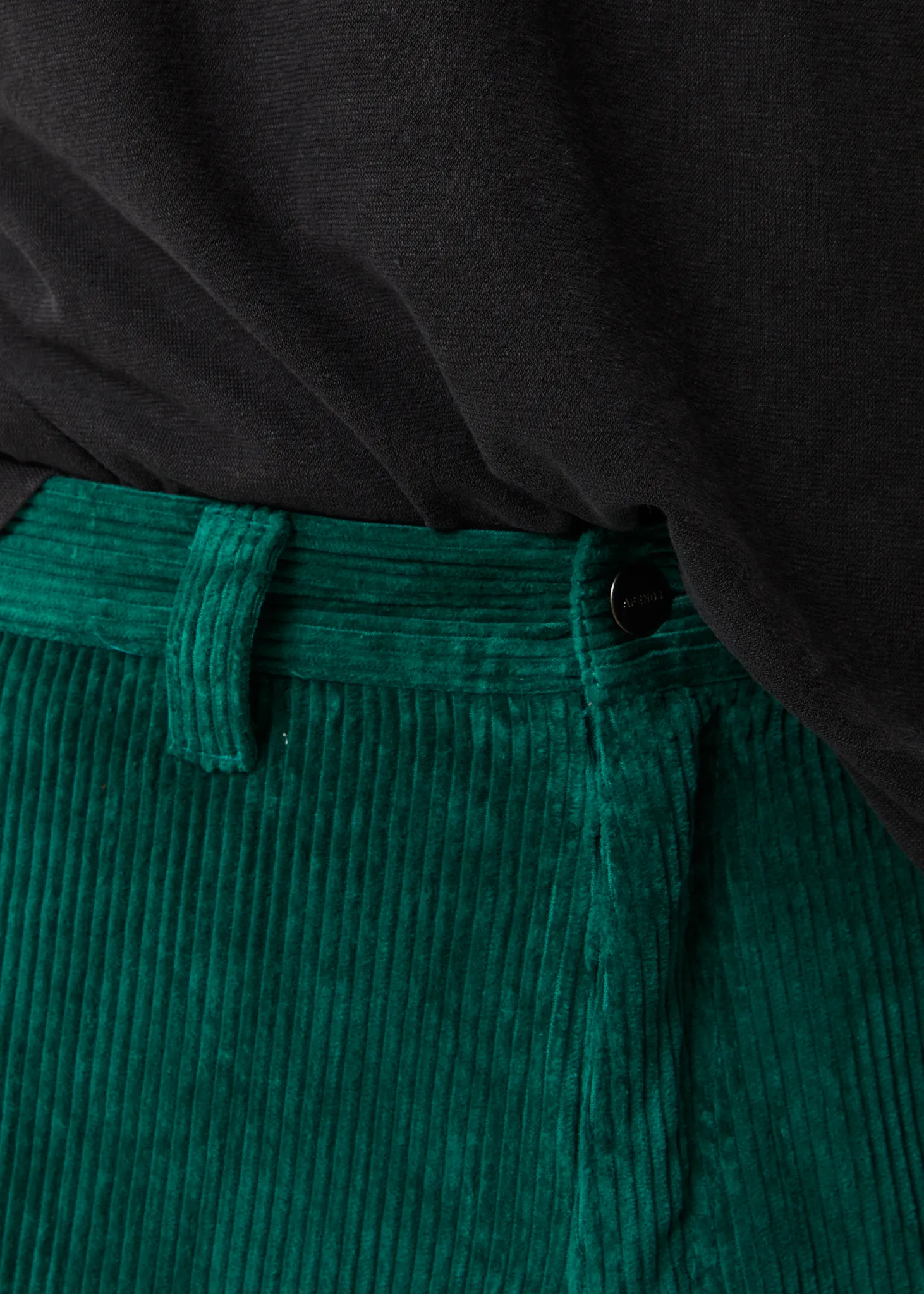 AFENDS Mens Pablo Union - Corduroy Baggy Pants - Emerald