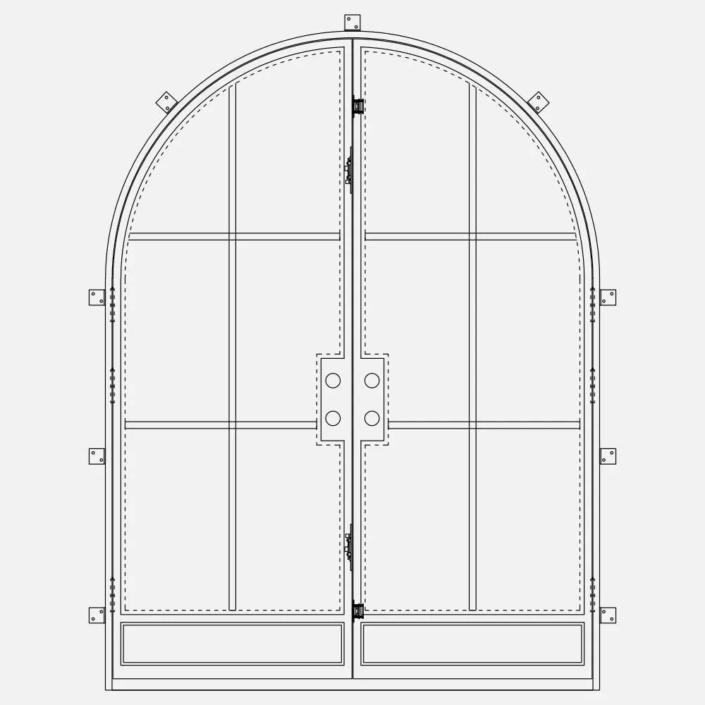 Air 7 - Double Full Arch | Standard Sizes