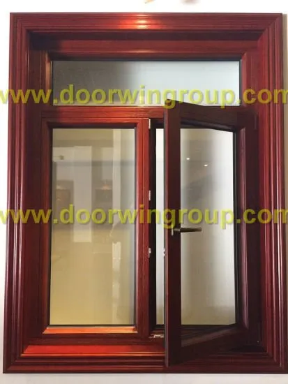 America Design Solid Oak Wood Aluminum Inswing Casement Window - China Wood Window, Aluminum Window