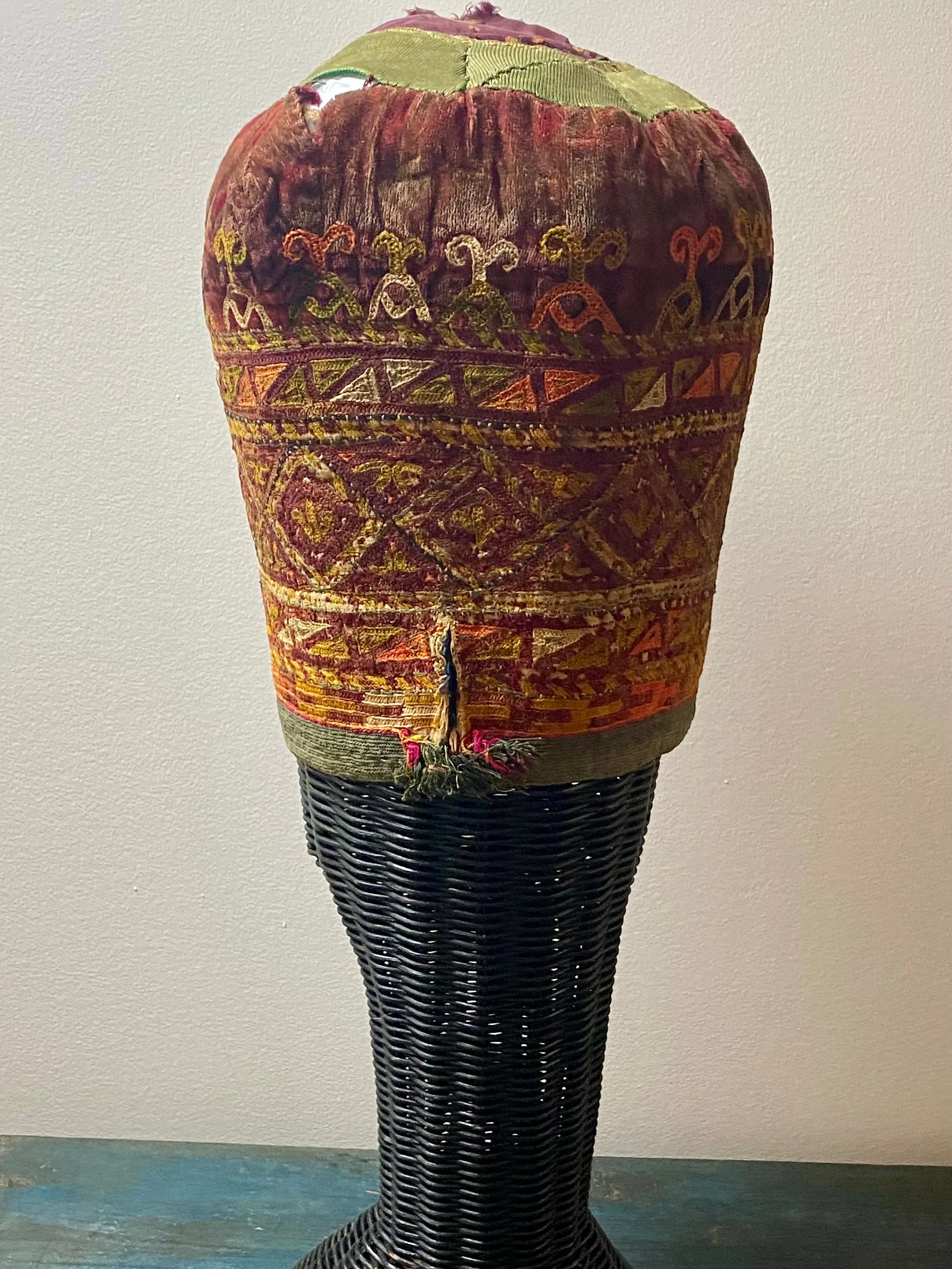 Antique Turkomen Ersari Headdress