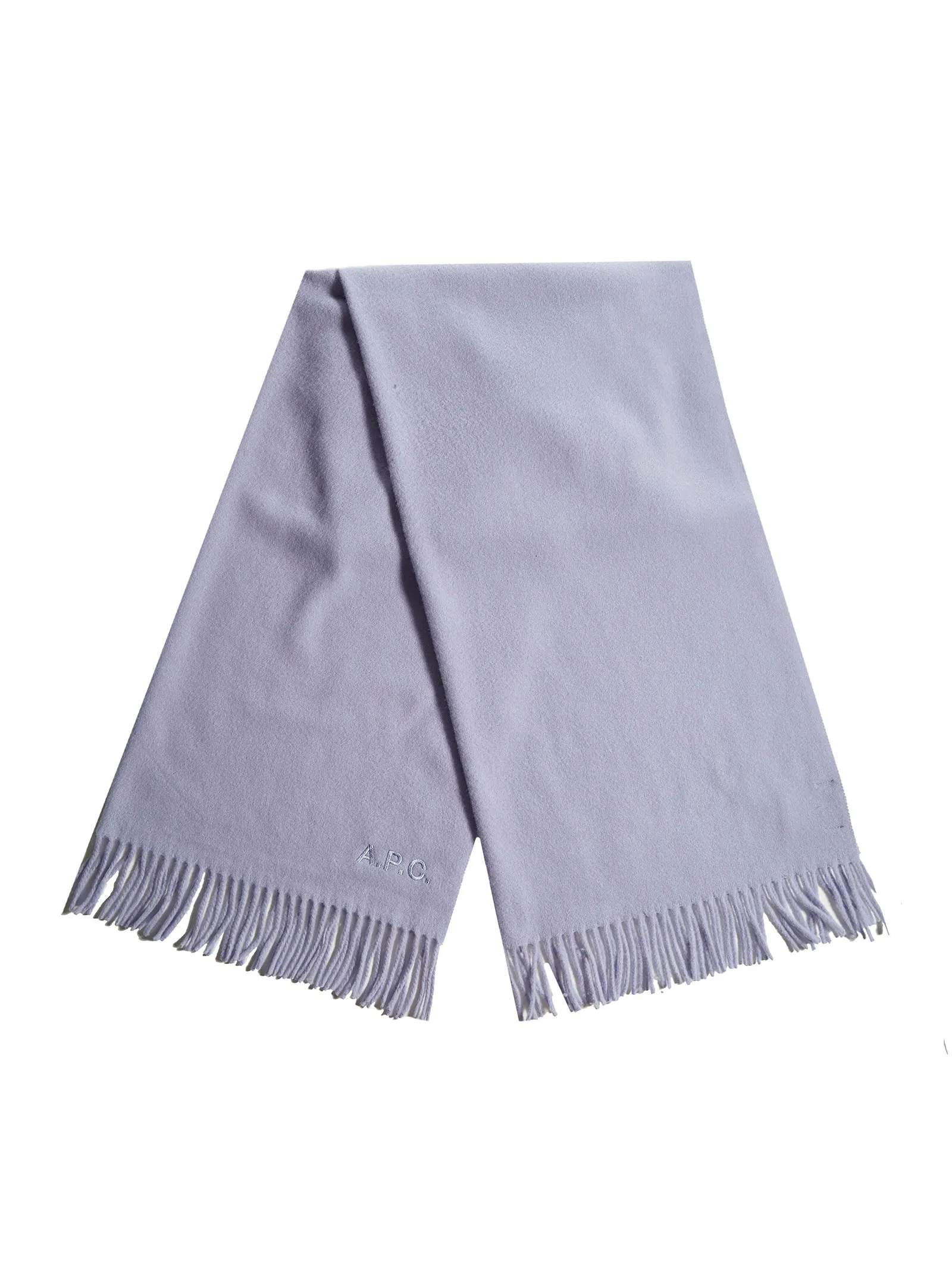 A.P.C. Frayed Knit Scarf