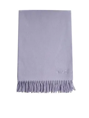 A.P.C. Frayed Knit Scarf