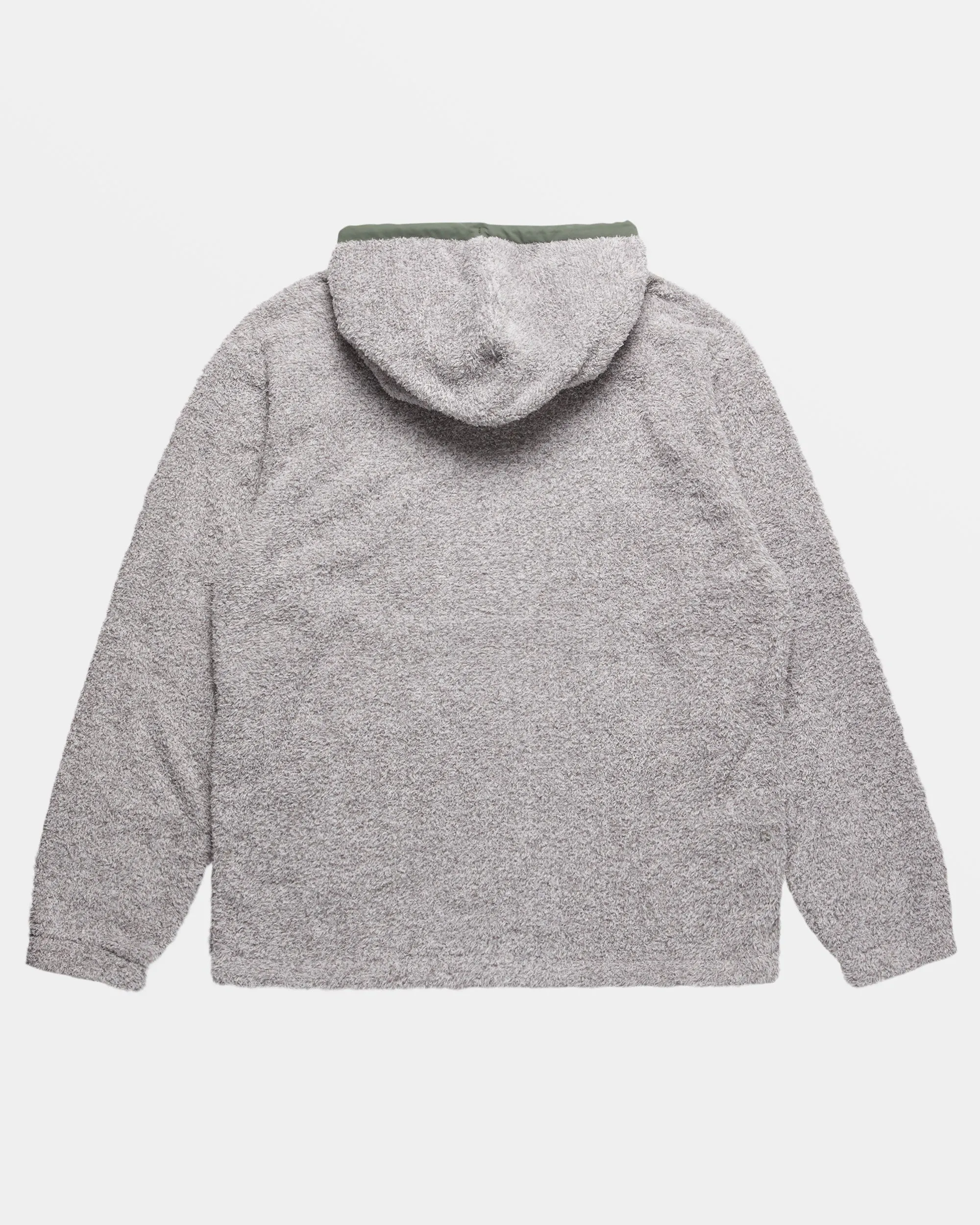 Badger Half Zip Hoodie - Grey Htr