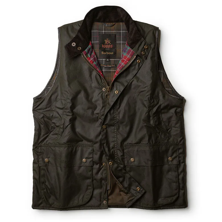 BARBOUR バブアー バラクータ ベスト ジレ ワックス Wax Gilet