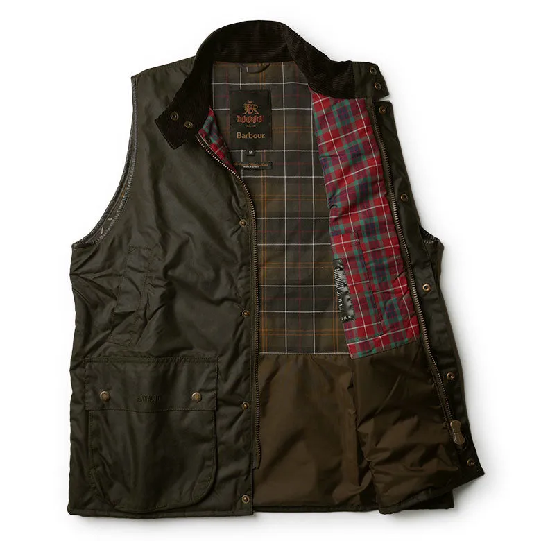 BARBOUR バブアー バラクータ ベスト ジレ ワックス Wax Gilet