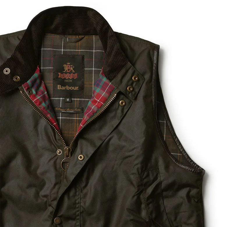 BARBOUR バブアー バラクータ ベスト ジレ ワックス Wax Gilet