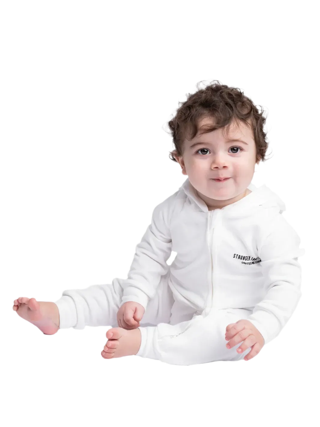 Batta Baby Romper White