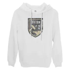 Birmingham Legion FC Color Badge Fleece Pullover Hoodie - White