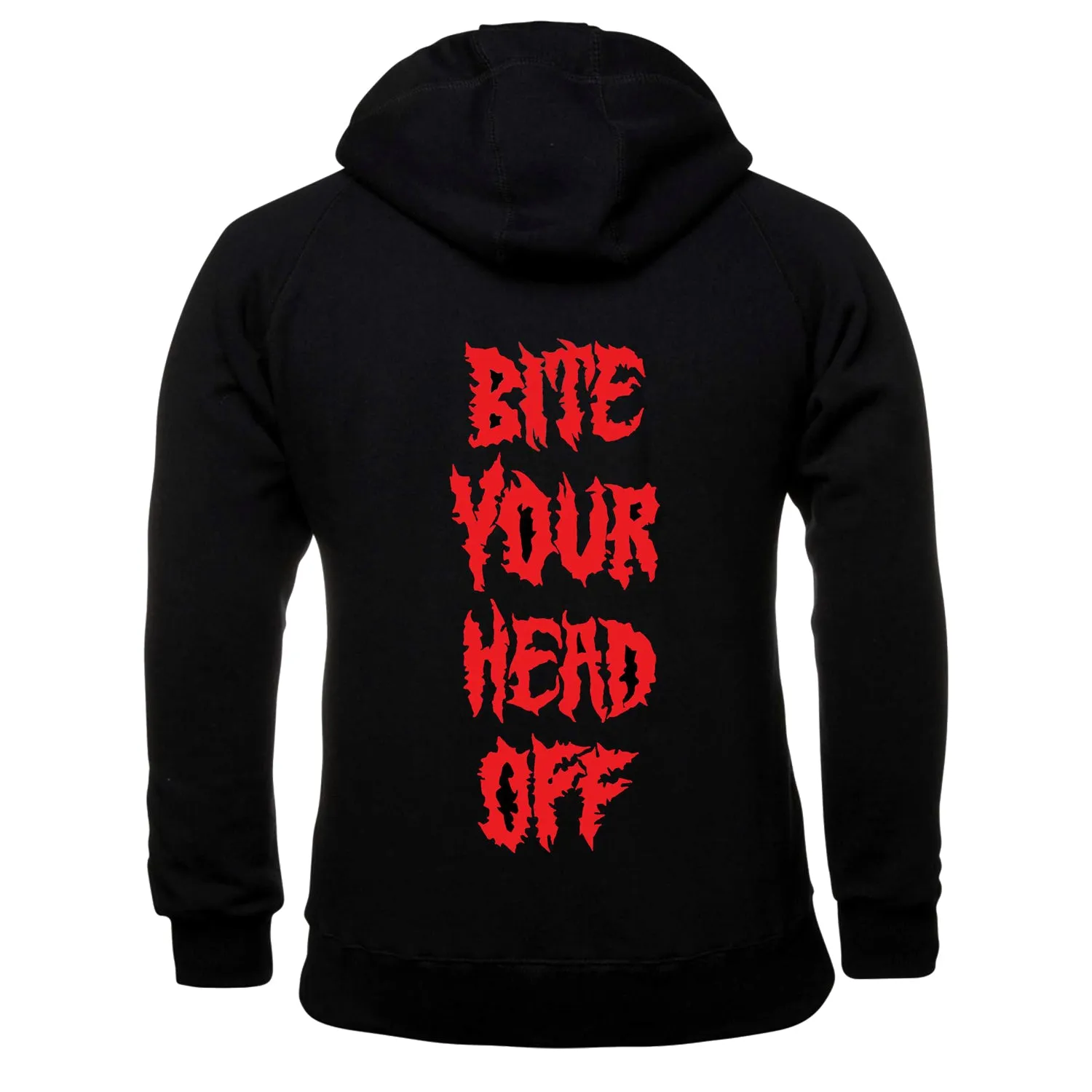 Bite Your Head Off Pullover Hoodie (Black)