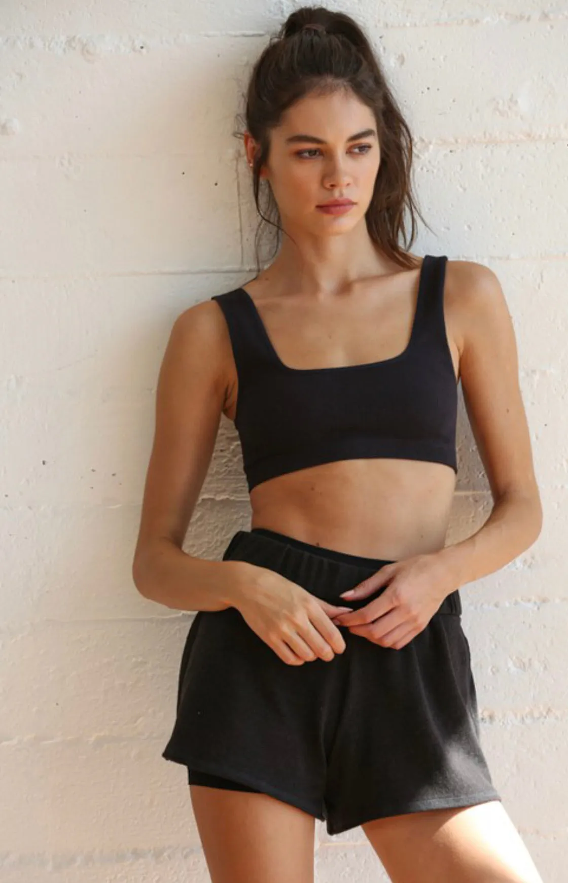 By Together Brami Square Crop Tank Bra