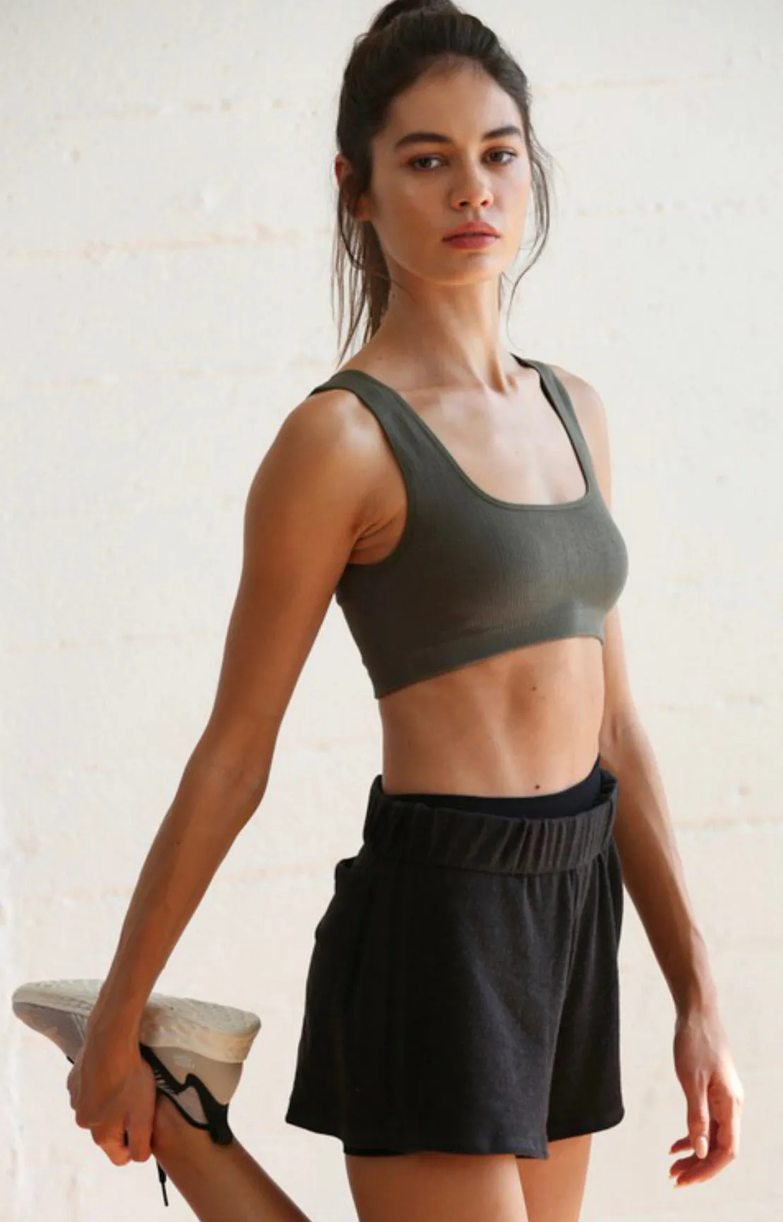 By Together Brami Square Crop Tank Bra