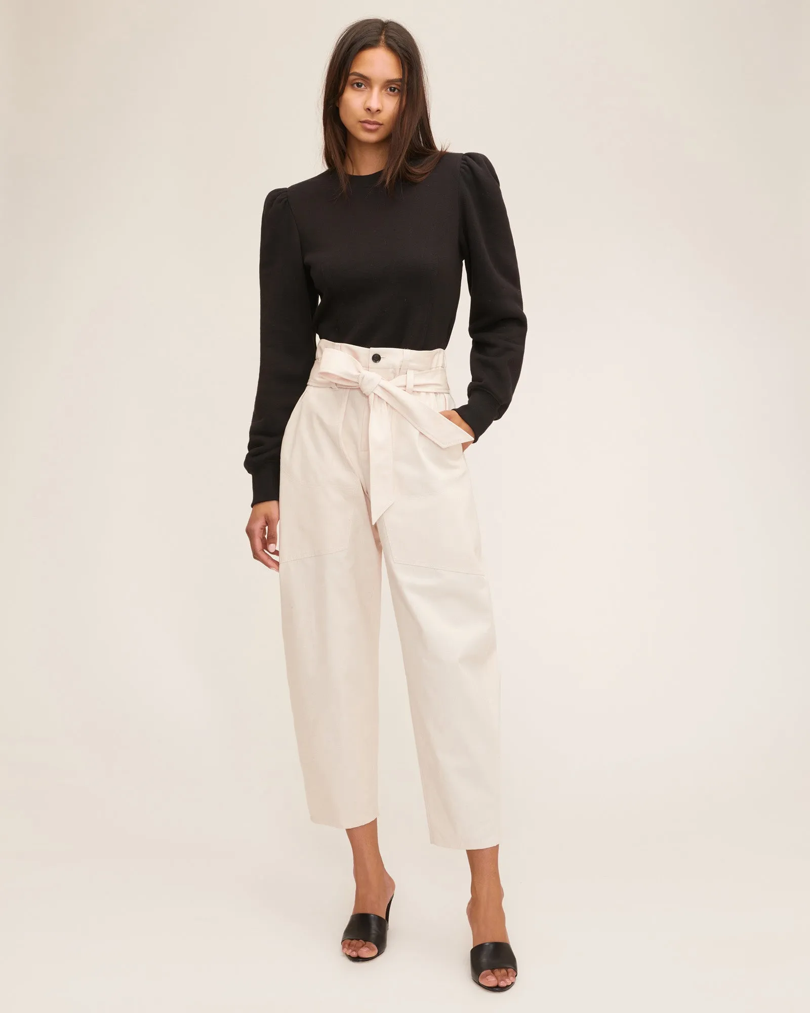 Canvas Balloon Pant - Chiffon