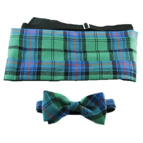 Cape Breton Tartan Cummerbund & Bow Tie Set