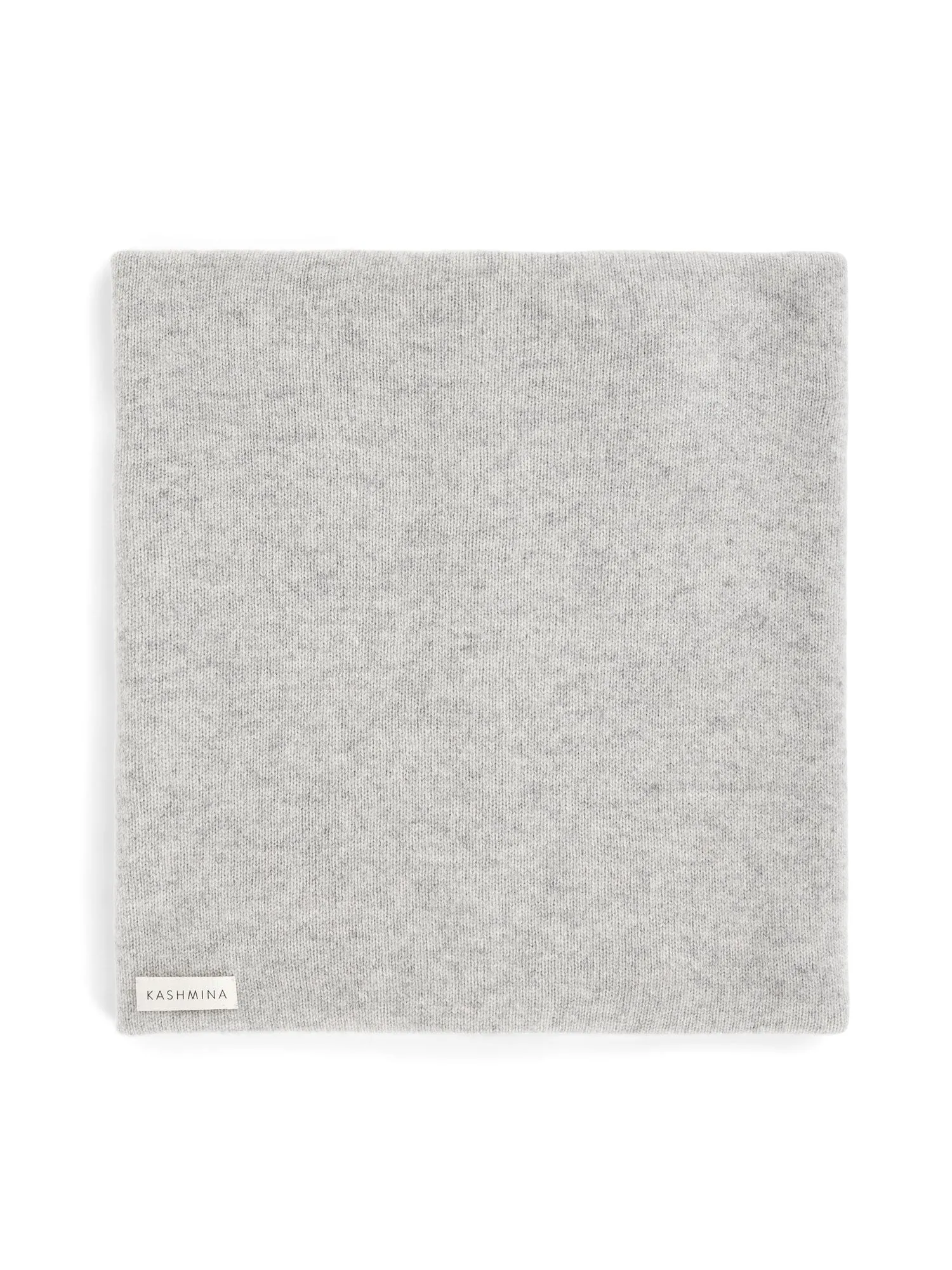 Cashmere snood "Eydis" - light grey