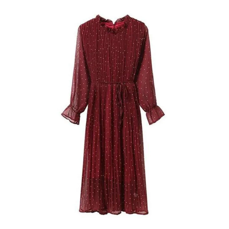 Casual Long Sleeve Knee-Length Summer Loose Dresses