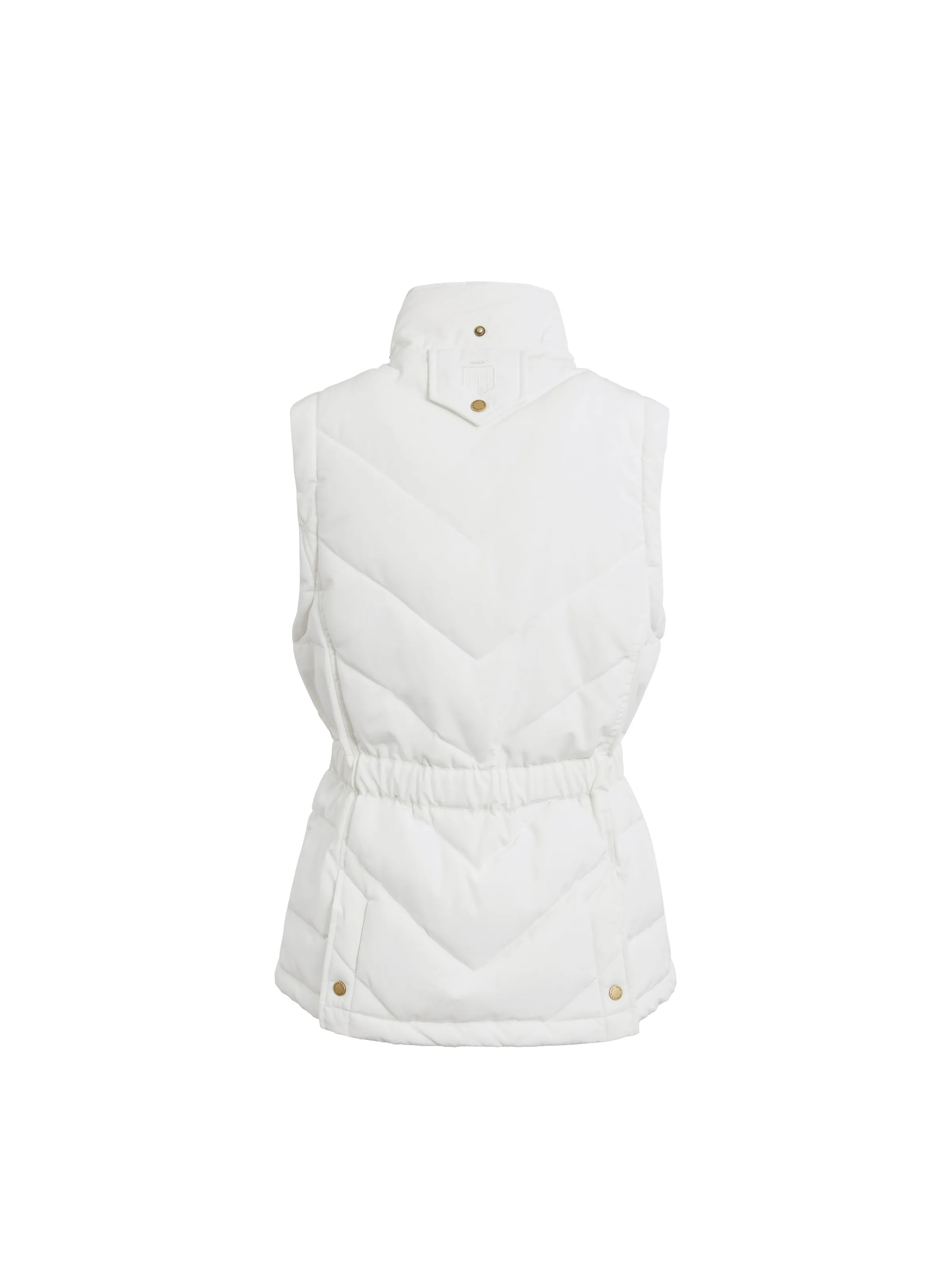 Charlotte Gilet - Winter White