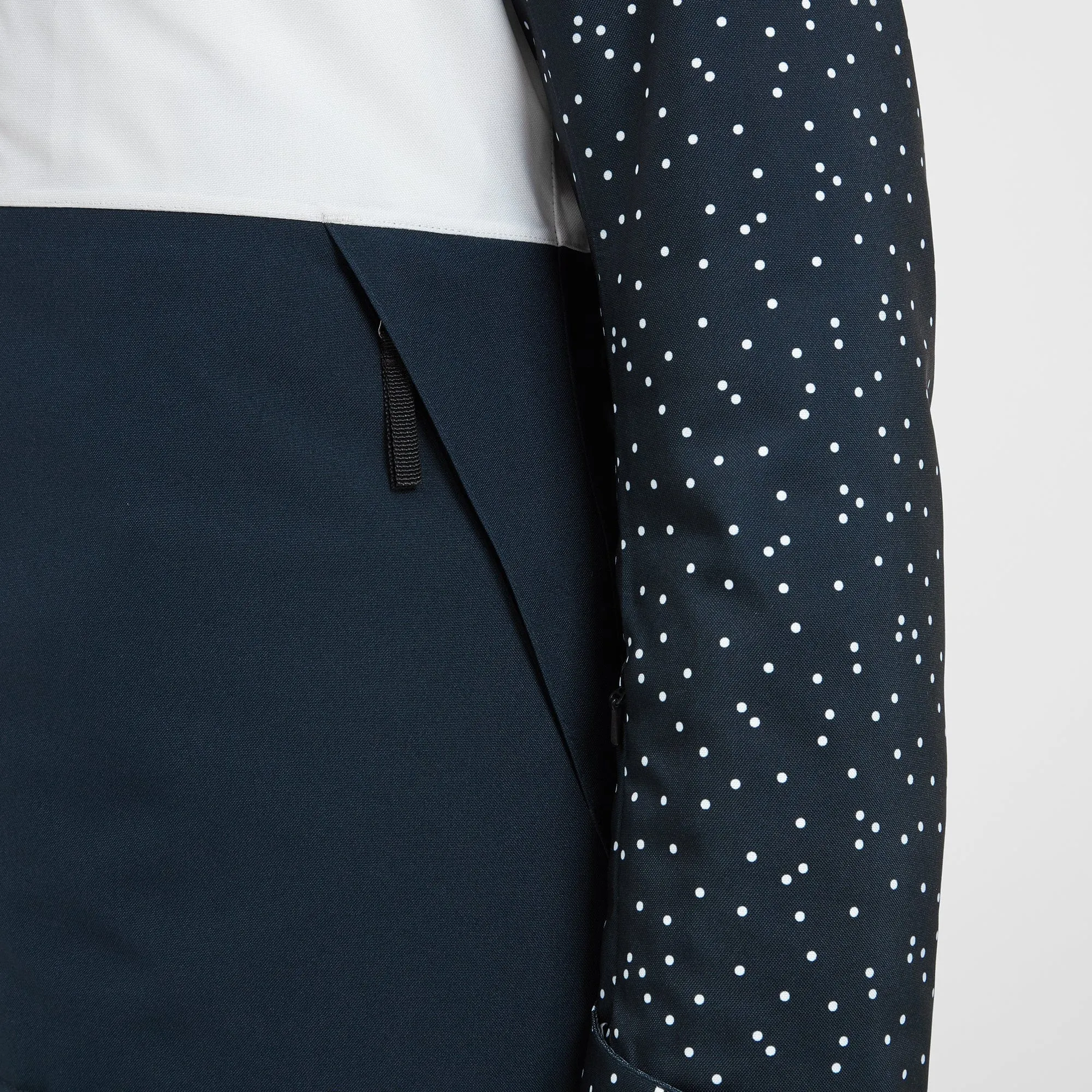 Cinder Womens Ski Jacket - Dark Indigo Confetti Print/Dark Indigo