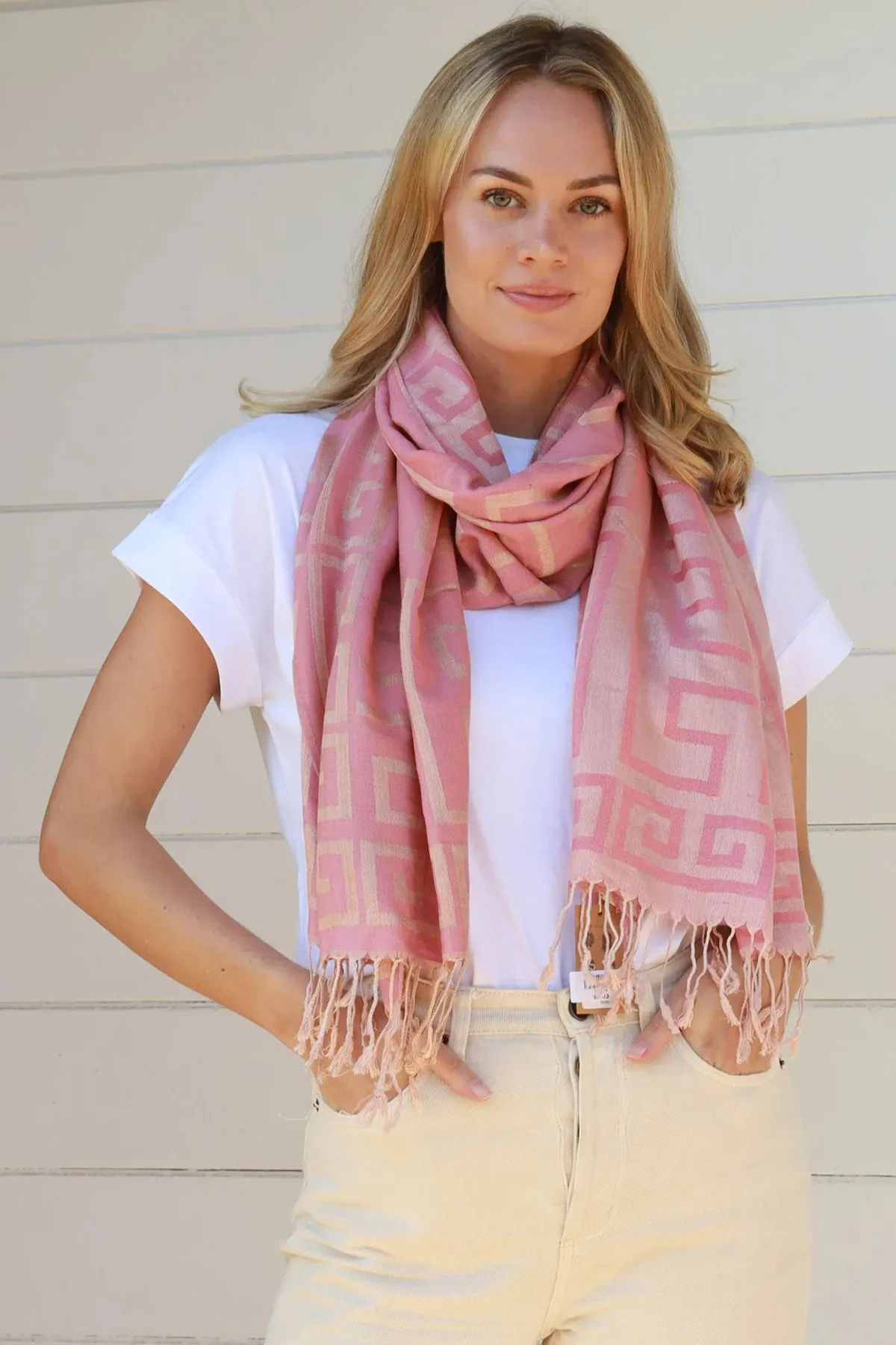 Cleopatra Scarf Pink