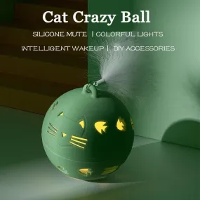 Crazy Interactive Cat Toy Ball Self-moving