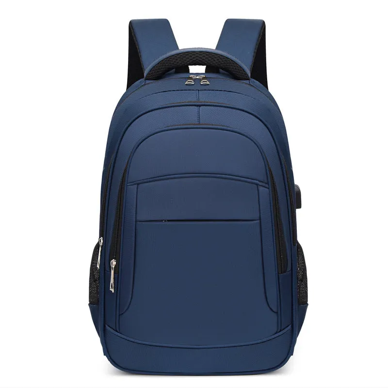 Cross-Border Travel Fashion Trendy Simple New Men's Backpack Commuter Business Multi-Functional Computer Backpack