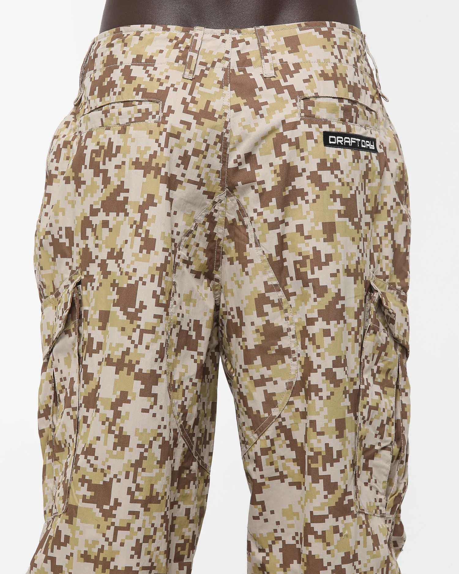 Draft Day Badman Cargo Pants Desert Digi Camo