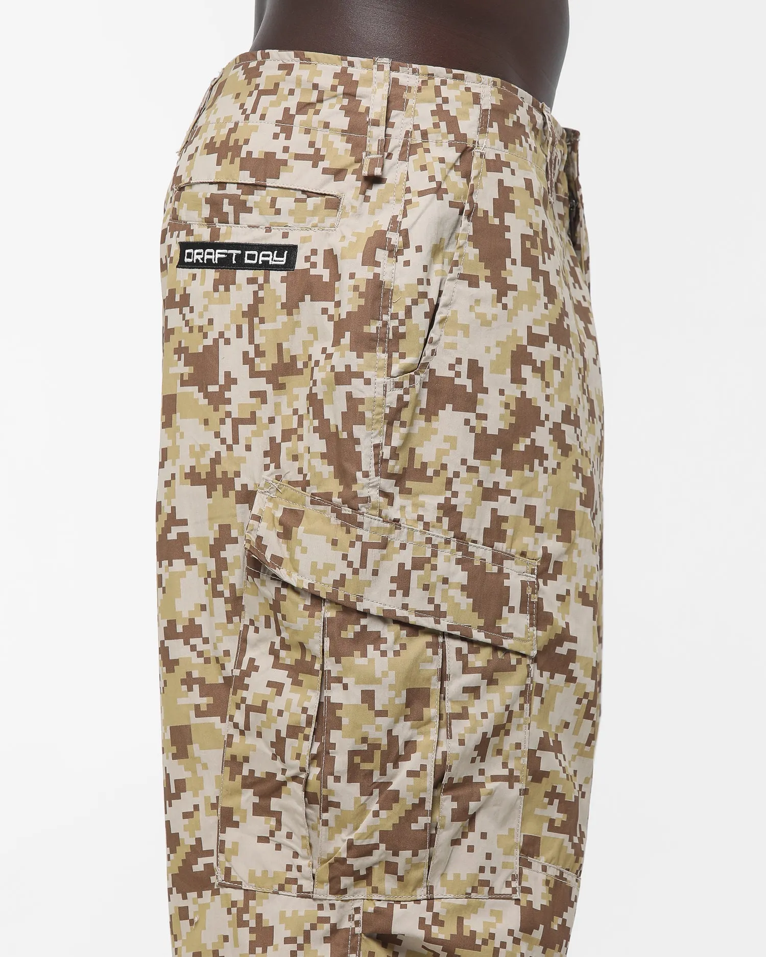 Draft Day Badman Cargo Pants Desert Digi Camo