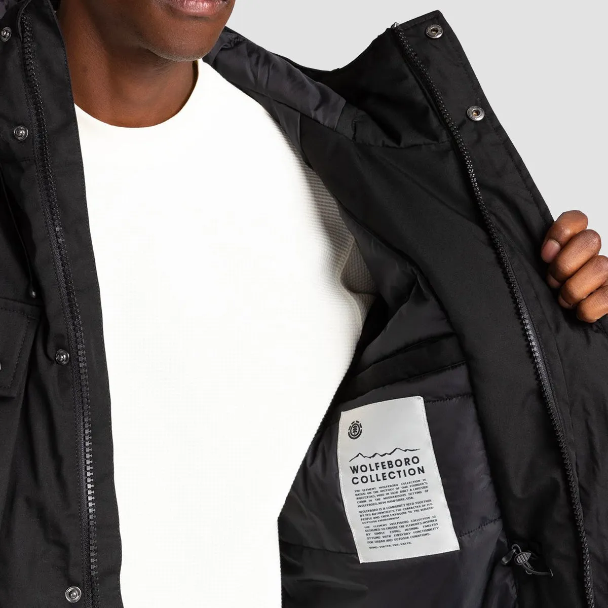 Element Wolfeboro Mountain Jacket Flint Black