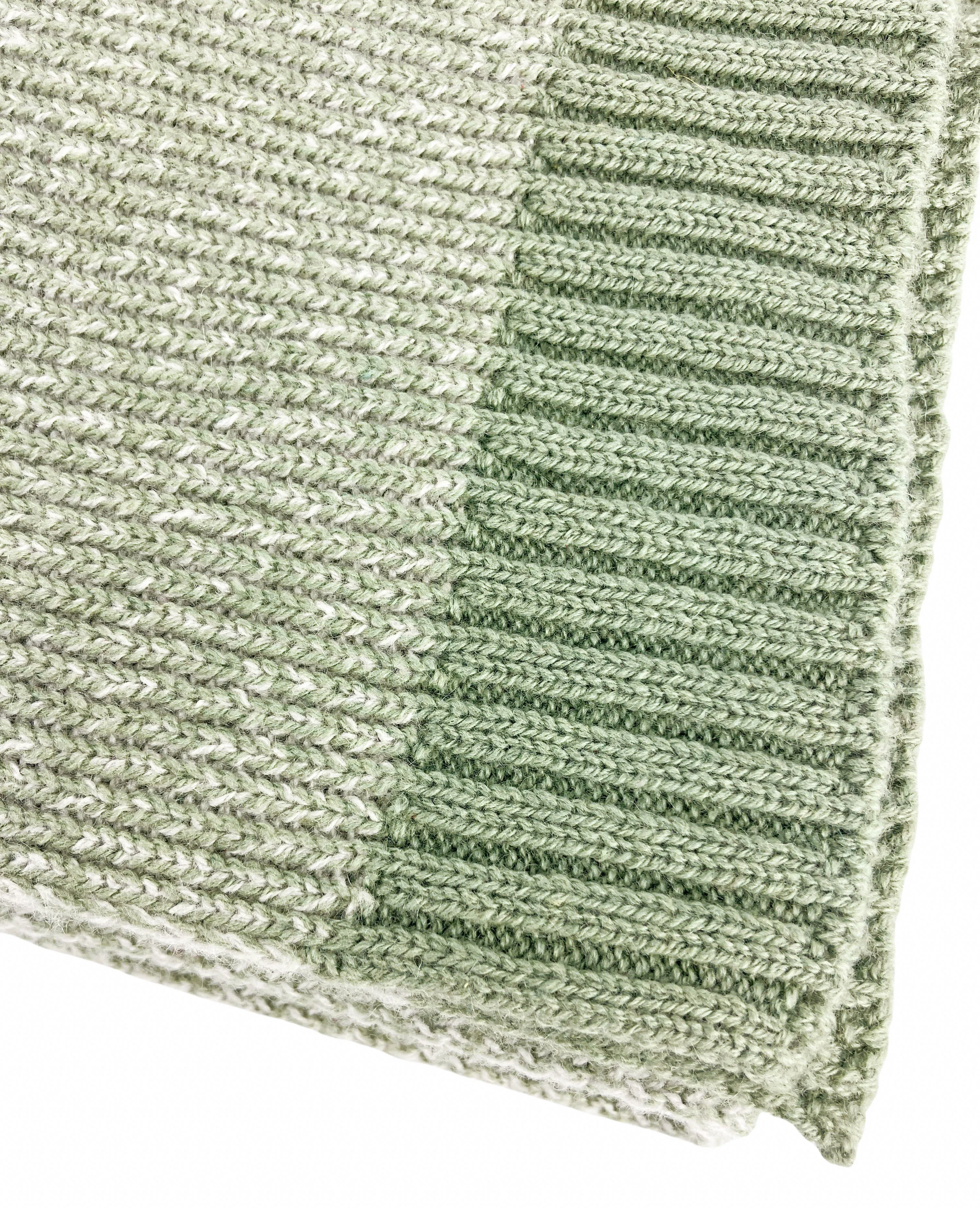 Eleventy Cashmere Scarf in Green