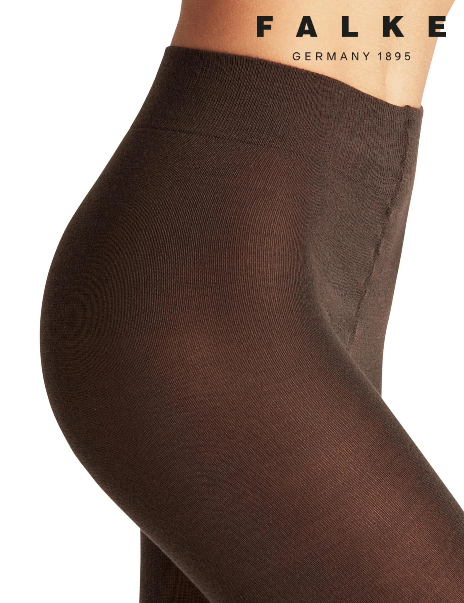 Falke Soft Merino Wool Tights 48425 Dark Brown