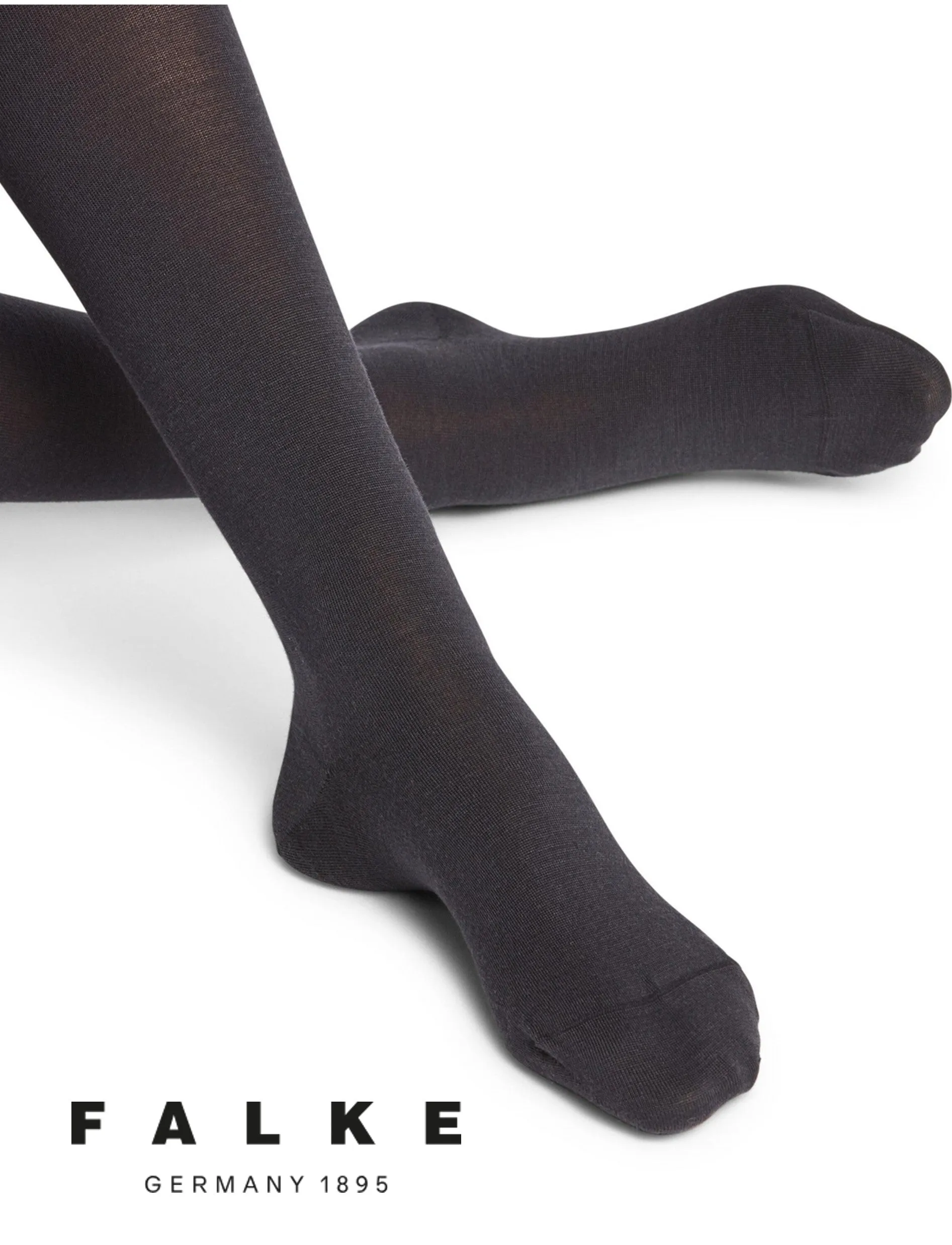 Falke Soft Merino Wool Tights 48425 Dark Navy