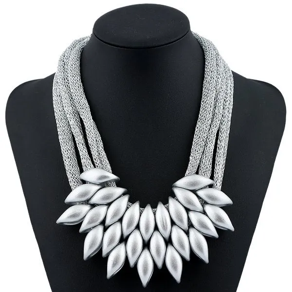 Fathion Leaf Alloy Necklace