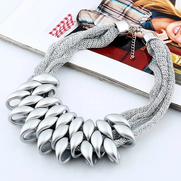 Fathion Leaf Alloy Necklace