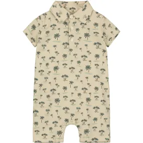 Finley Romper in Latte Islands