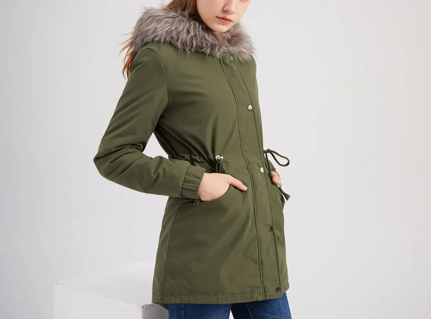 FitVille Women's Long Winter Parka