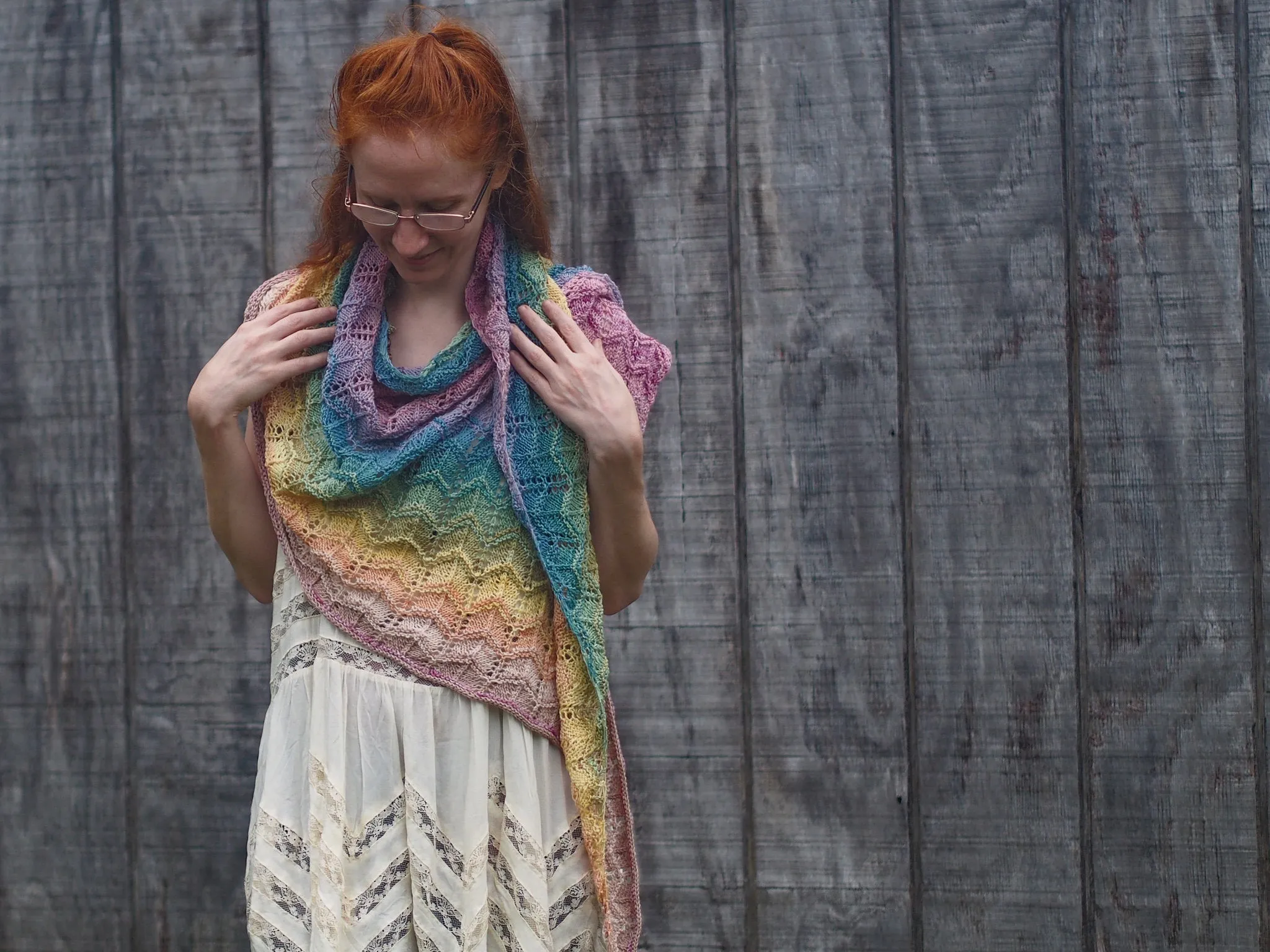 Froth Shawl Knitting Pattern Fingering Weight