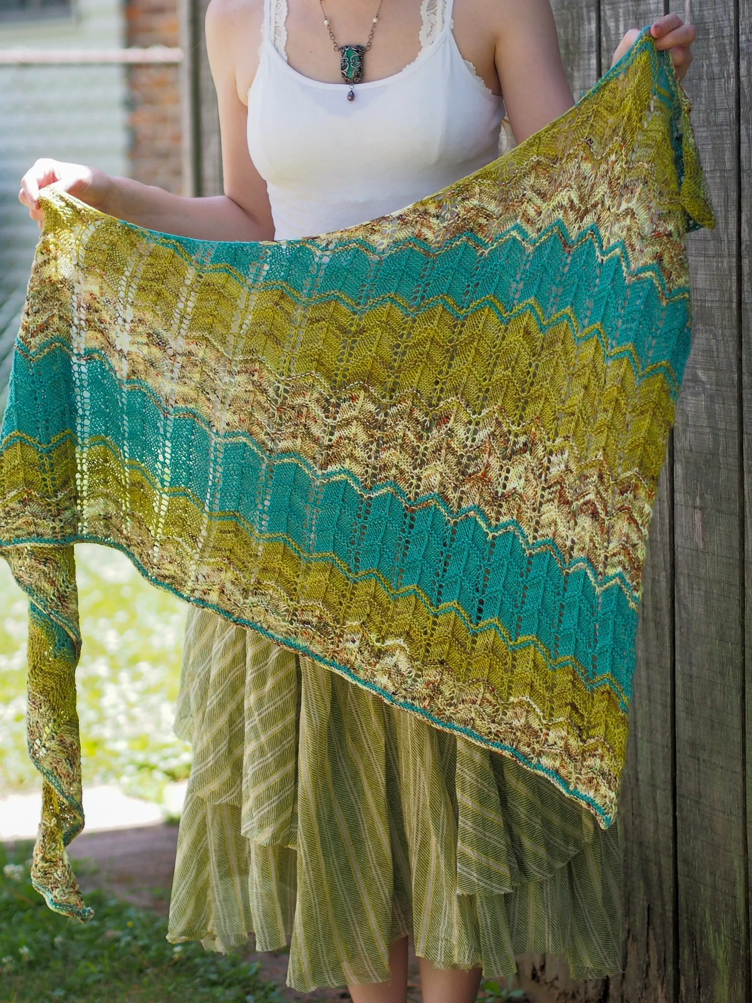 Froth Shawl Knitting Pattern Fingering Weight