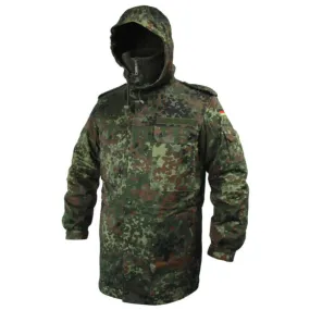 German Flecktarn Parka With Liner - New