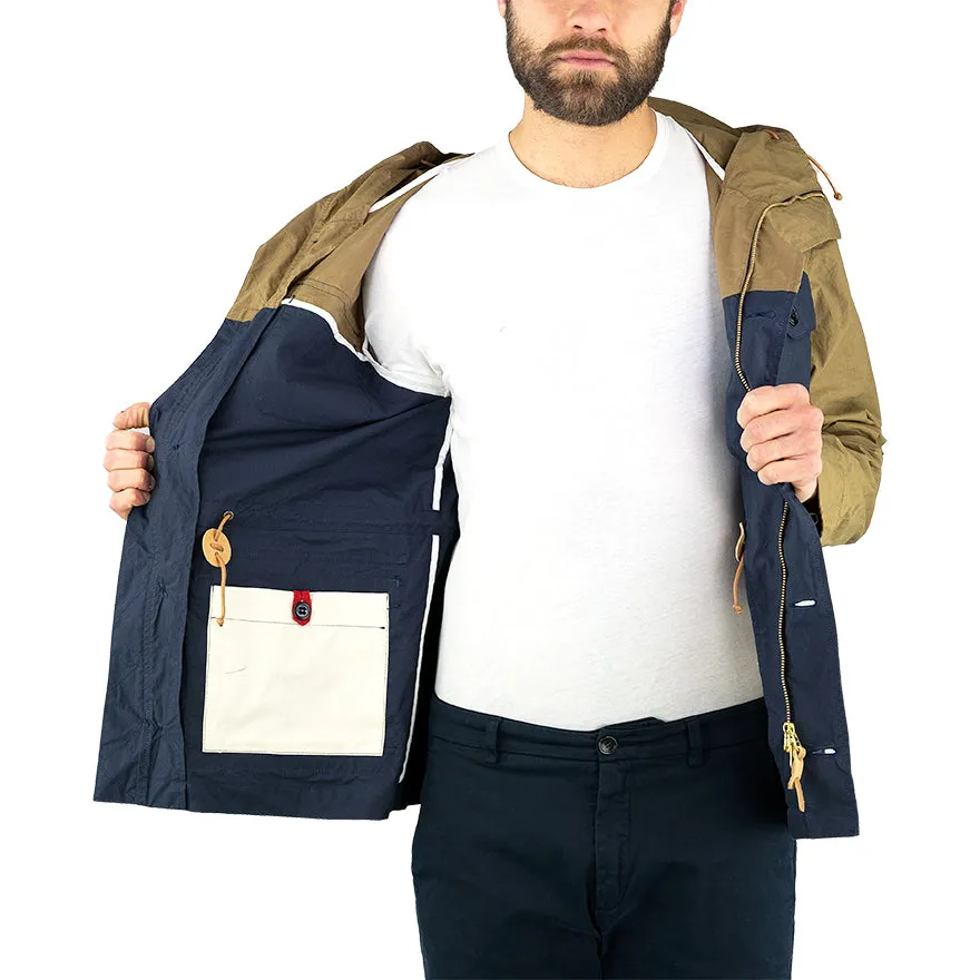 Giacca MANIFATTURA CECCARELLI Two Tone Weekender Blu Tan