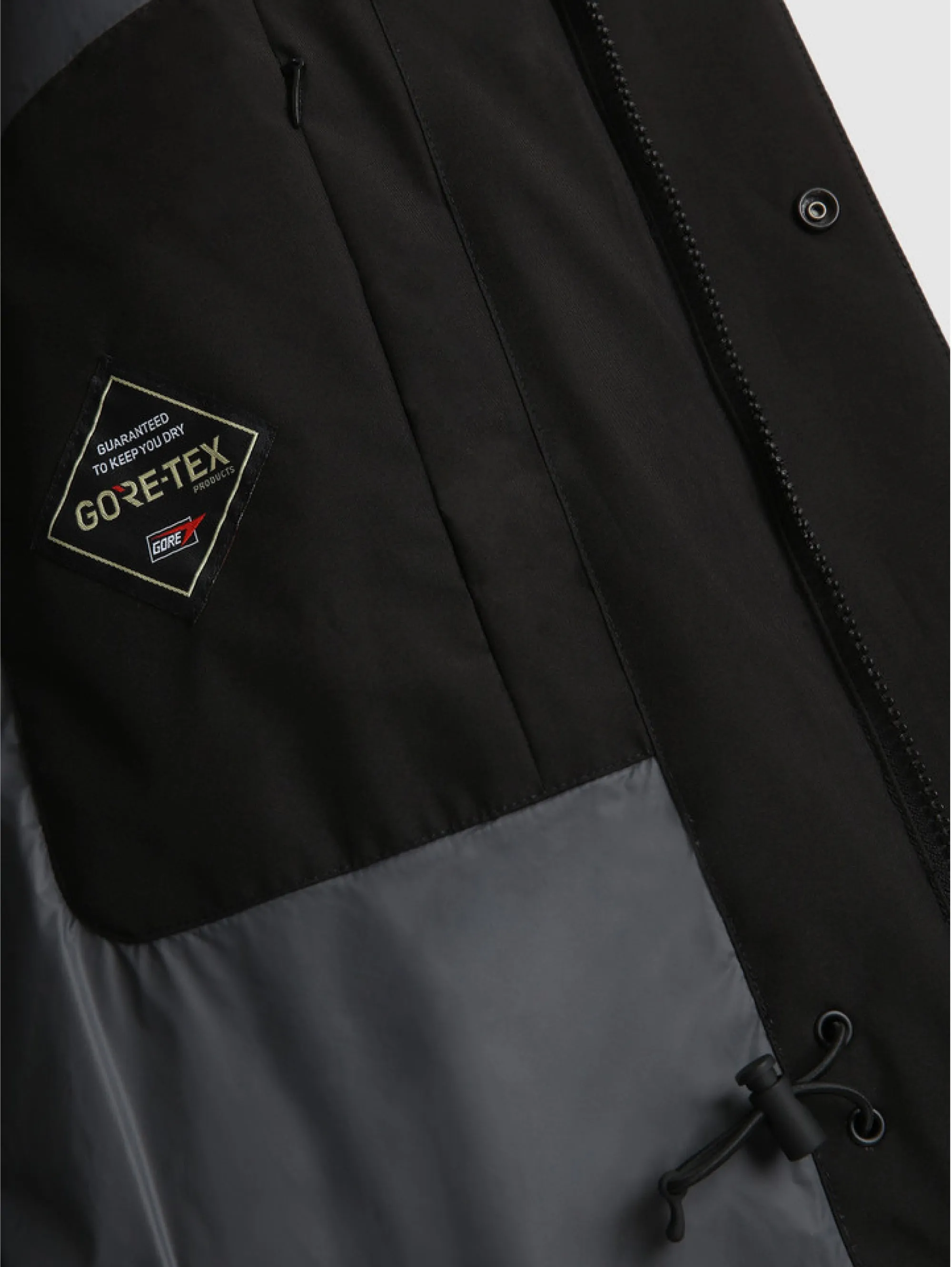 Giaccone Parka in GORE-TEX Nero