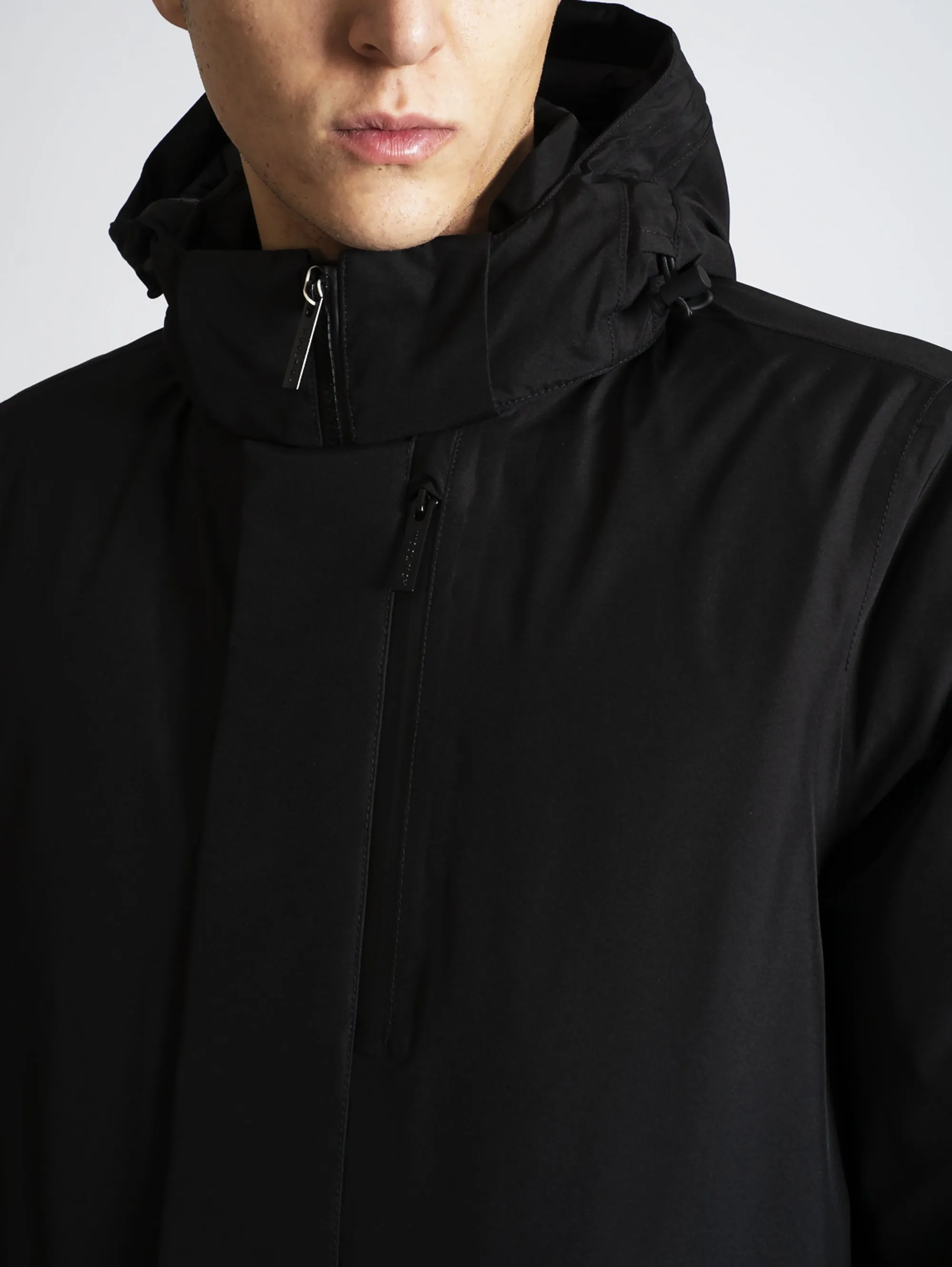 Giaccone Parka in GORE-TEX Nero