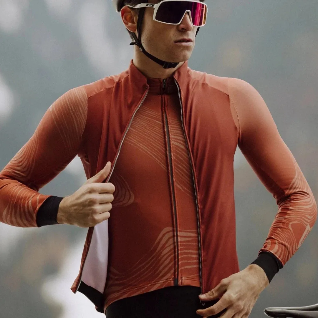 Gilet Q36.5 Gregarius Hybrid - Rosso