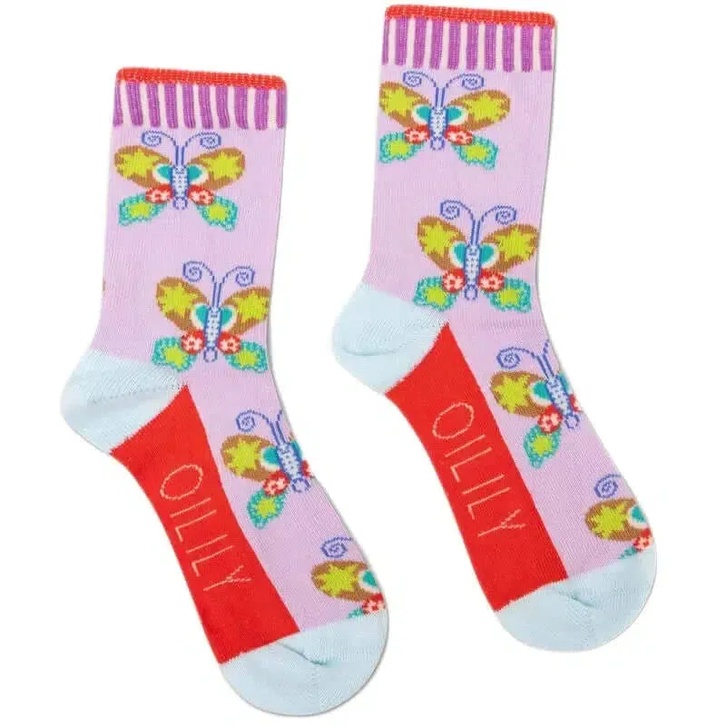 Girls Mariposa Socks