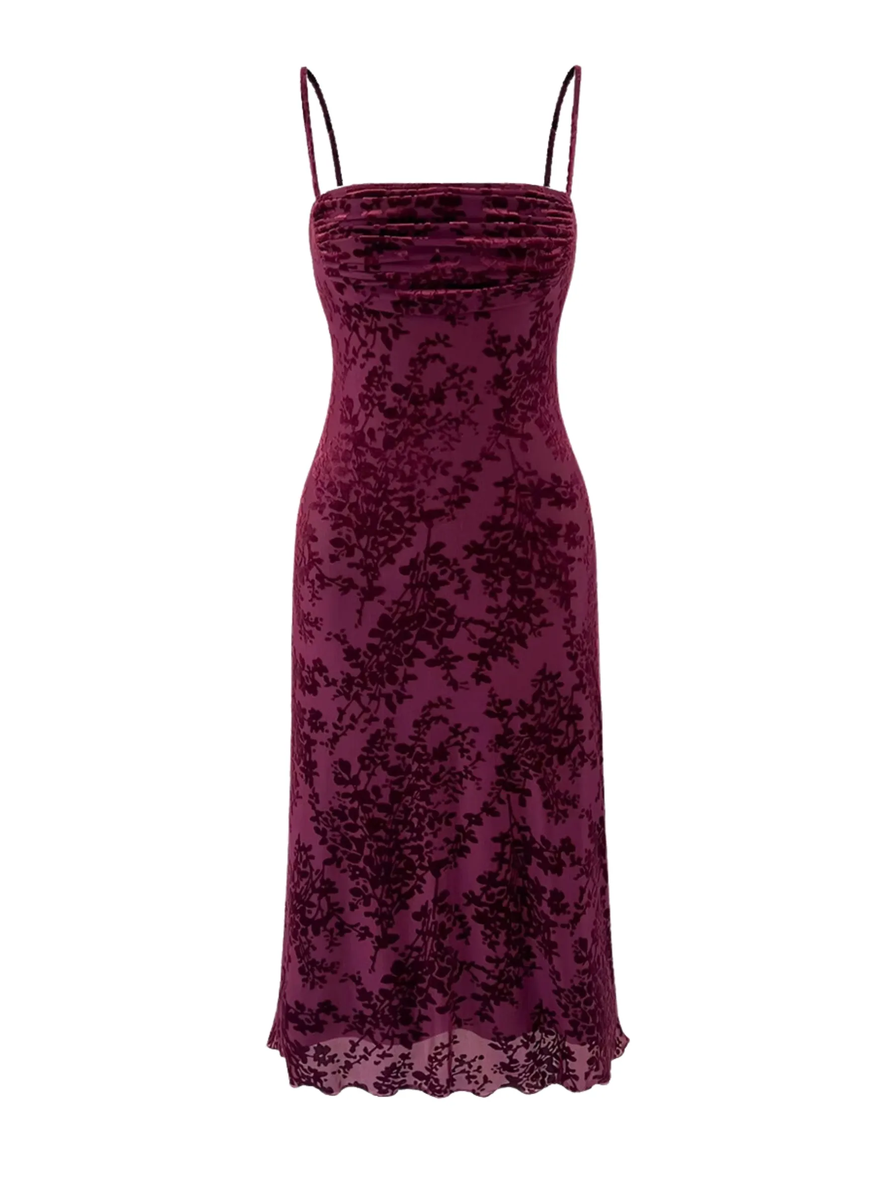 Haiden Velvet Midi Dress