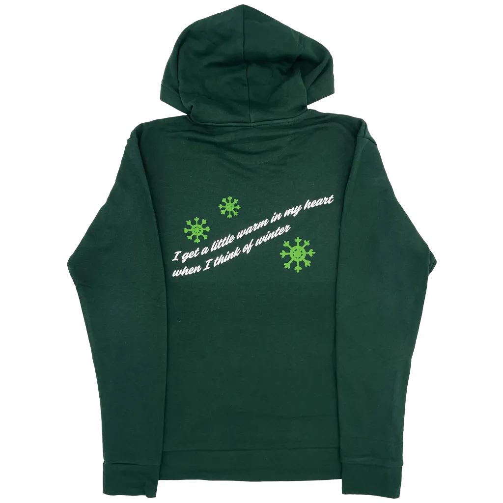 Holiday Green Pullover Hoodie